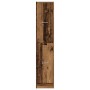 Armario botiquín madera de ingeniería envejecida 30x41x144,5 cm by , Lockers and storage cabinets - Ref: Foro24-855176, Price...