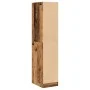 Armario botiquín madera de ingeniería envejecida 30x41x144,5 cm de , Taquillas y armarios de almacenamiento - Ref: Foro24-855...