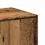 Armario botiquín madera de ingeniería envejecida 30x41x144,5 cm de , Taquillas y armarios de almacenamiento - Ref: Foro24-855...