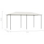 Cenador color crema 3x6x2,6 m 160 g/m² de vidaXL, Carpas y cenadores - Ref: Foro24-313620, Precio: 206,81 €, Descuento: %
