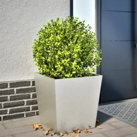 Edelstahl-Pflanzgefäß 50x50x50 cm von , Töpfe und Pflanzgefäße - Ref: Foro24-851074, Preis: 80,78 €, Rabatt: %