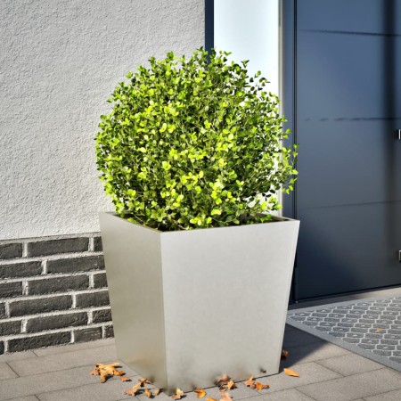 Edelstahl-Pflanzgefäß 50x50x50 cm von , Töpfe und Pflanzgefäße - Ref: Foro24-851074, Preis: 70,70 €, Rabatt: %