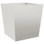 Jardinera de acero inoxidable 50x50x50 cm by , Pots and planters - Ref: Foro24-851074, Price: 80,78 €, Discount: %