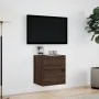 Wand-TV-Möbel mit LED-Lichtern in Eichenbraun 41x31x45 cm von , TV-Möbel - Ref: Foro24-852283, Preis: 54,16 €, Rabatt: %