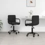Swivel dining chairs 2 pcs black velvet by , dining chairs - Ref: Foro24-334718, Price: 146,16 €, Discount: %