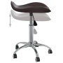 Drehbarer Esszimmerstuhl aus braunem Kunstleder von , Essstühle - Ref: Foro24-3088568, Preis: 57,74 €, Rabatt: %