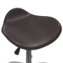 Drehbarer Esszimmerstuhl aus braunem Kunstleder von , Essstühle - Ref: Foro24-3088568, Preis: 57,74 €, Rabatt: %