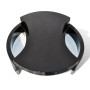 Moderner und verstellbarer schwarz glänzender Couchtisch von vidaXL, Couchtisch - Ref: Foro24-240425, Preis: 342,42 €, Rabatt: %