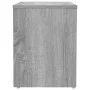 Mesita de noche madera contrachapada gris Sonoma 40x30x40 cm de , Mesitas de noche - Ref: Foro24-815179, Precio: 27,75 €, Des...