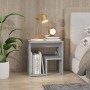 Bedside table made of gray Sonoma plywood, 40x30x40 cm by , Nightstands - Ref: Foro24-815179, Price: 26,16 €, Discount: %
