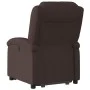Verstellbarer Aufstehsessel aus dunkelbraunem Stoff von , Sessel - Ref: Foro24-3204169, Preis: 276,13 €, Rabatt: %