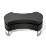 Moderner und verstellbarer schwarz glänzender Couchtisch von vidaXL, Couchtisch - Ref: Foro24-240425, Preis: 342,42 €, Rabatt: %