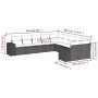Set of 10-piece garden sofas with light gray synthetic rattan cushions by , Garden sets - Ref: Foro24-3223111, Price: 703,82 ...