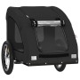 Remolque de bicicleta mascotas hierro tela Oxford negro de , Cochecitos para mascotas - Ref: Foro24-93961, Precio: 89,29 €, D...