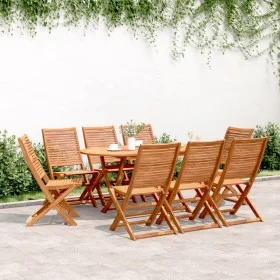 Sillas jardín reclinables 8 uds madera maciza acacia 51x66x95cm de , Sillas de jardín - Ref: Foro24-3214473, Precio: 426,17 €...
