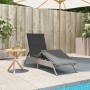Tumbona con cojín ratán sintético gris claro by , Loungers - Ref: Foro24-4002706, Price: 146,97 €, Discount: %