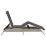 Tumbona con cojín ratán sintético gris claro by , Loungers - Ref: Foro24-4002706, Price: 144,26 €, Discount: %