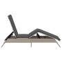 Tumbona con cojín ratán sintético gris claro by , Loungers - Ref: Foro24-4002706, Price: 146,97 €, Discount: %