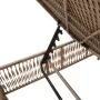 Liegestühle mit Tisch, 2 Stück, aus synthetischem Rattan in Beige. von , Liegen - Ref: Foro24-4002750, Preis: 288,81 €, Rabat...