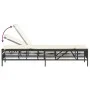 Tumbonas con cojines 2 unidades ratán sintético negro by , Loungers - Ref: Foro24-3261596, Price: 284,43 €, Discount: %