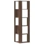 Estantería de esquina 5 niveles madera marrón roble 50x50x179cm by , Bookcases and shelves - Ref: Foro24-852588, Price: 84,99...