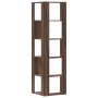 Estantería de esquina 5 niveles madera marrón roble 50x50x179cm by , Bookcases and shelves - Ref: Foro24-852588, Price: 86,73...