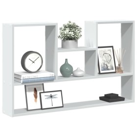 Estantería de pared madera de ingeniería blanco 99x15x60 cm by , Shelves and shelves - Ref: Foro24-853236, Price: 45,35 €, Di...
