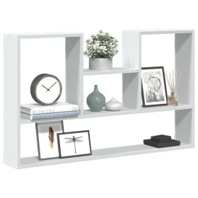Wandregal aus weißem Ingenieurholz 99x15x60 cm von , Regale und Regale - Ref: Foro24-853236, Preis: 44,50 €, Rabatt: %