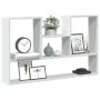 Estantería de pared madera de ingeniería blanco 99x15x60 cm by , Shelves and shelves - Ref: Foro24-853236, Price: 44,42 €, Di...