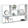 Estantería de pared madera de ingeniería blanco 99x15x60 cm by , Shelves and shelves - Ref: Foro24-853236, Price: 45,35 €, Di...
