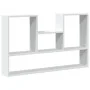 Estantería de pared madera de ingeniería blanco 99x15x60 cm by , Shelves and shelves - Ref: Foro24-853236, Price: 44,42 €, Di...