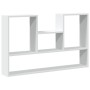 Estantería de pared madera de ingeniería blanco 99x15x60 cm by , Shelves and shelves - Ref: Foro24-853236, Price: 45,35 €, Di...