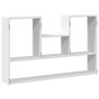 Estantería de pared madera de ingeniería blanco 99x15x60 cm by , Shelves and shelves - Ref: Foro24-853236, Price: 45,35 €, Di...