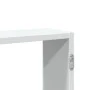 Estantería de pared madera de ingeniería blanco 99x15x60 cm by , Shelves and shelves - Ref: Foro24-853236, Price: 44,42 €, Di...