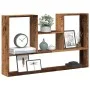 Estantería de pared madera ingeniería envejecida 99x15x60 cm de , Estantes y estanterías - Ref: Foro24-853243, Precio: 44,35 ...