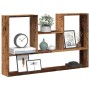 Estantería de pared madera ingeniería envejecida 99x15x60 cm by , Shelves and shelves - Ref: Foro24-853243, Price: 45,22 €, D...