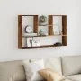 Estantería de pared madera ingeniería envejecida 99x15x60 cm de , Estantes y estanterías - Ref: Foro24-853243, Precio: 44,35 ...