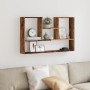 Estantería de pared madera ingeniería envejecida 99x15x60 cm by , Shelves and shelves - Ref: Foro24-853243, Price: 45,22 €, D...