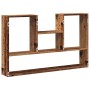 Estantería de pared madera ingeniería envejecida 99x15x60 cm by , Shelves and shelves - Ref: Foro24-853243, Price: 45,22 €, D...