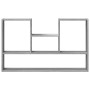 Estantería de pared madera ingeniería gris Sonoma 99x15x60 cm de , Estantes y estanterías - Ref: Foro24-853241, Precio: 43,54...