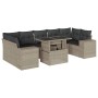Set de sofás de jardín 8 pzas y cojines ratán sintético gris by , Garden sets - Ref: Foro24-3269042, Price: 643,76 €, Discoun...