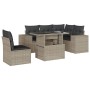 Set de sofás de jardín 6 pzas y cojines ratán sintético gris by , Garden sets - Ref: Foro24-3269172, Price: 473,57 €, Discoun...