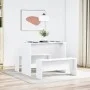Set mesa y banco de comedor 3 pzas madera de ingeniería blanco by , Furniture sets for kitchens and dining rooms - Ref: Foro2...