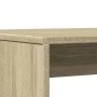 Esstisch und Esszimmerbänke, 3-teilig, aus Eichenholz in Sonoma-Eiche-Optik. von , Möbelsets für Küchen und Esszimmer - Ref: ...
