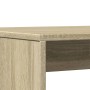 Mesa y bancos de comedor 3 pzas madera ingeniería roble Sonoma by , Furniture sets for kitchens and dining rooms - Ref: Foro2...