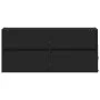 Mueble de TV de pared con luces LED negro 100x31x45 cm by , TV Furniture - Ref: Foro24-852293, Price: 74,83 €, Discount: %