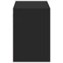 Mueble de TV de pared con luces LED negro 100x31x45 cm by , TV Furniture - Ref: Foro24-852293, Price: 74,83 €, Discount: %