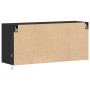 Mueble de TV de pared con luces LED negro 100x31x45 cm de , Muebles TV - Ref: Foro24-852293, Precio: 76,06 €, Descuento: %