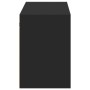 Mueble de TV de pared con luces LED negro 130x31x45 cm de , Muebles TV - Ref: Foro24-852300, Precio: 108,97 €, Descuento: %