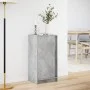 Sideboard mit LED-Beleuchtung, aus grauem Beton-Holzwerkstoff, 42,5x34x85 cm. von , Sideboards - Ref: Foro24-852141, Preis: 5...